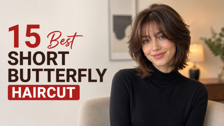 15 Best Short Butterfly Haircut